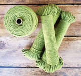 Aster & Vine Recycled Cotton Rope 1 kg Cone - 5 mm 3 Strand