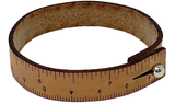 Leather Wrist Ruler - 8"