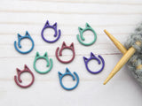 Cat Ears Split Ring Stitch Markers