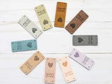 Made With Love Fold-Over Labels