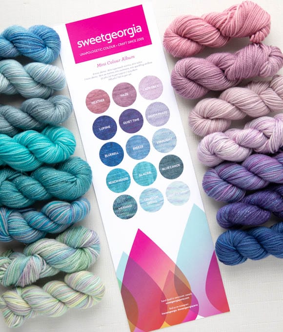 Sweet Georgia Mini Skein Colour Album