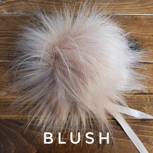 Sheepish Wolfe Faux Fur Poms