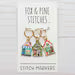 Fox & Pine Charm Ring Stitch Markers