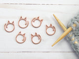 Cat Ears Split Ring Stitch Markers